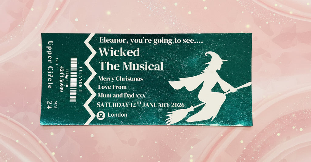 Personalised Gift Ticket